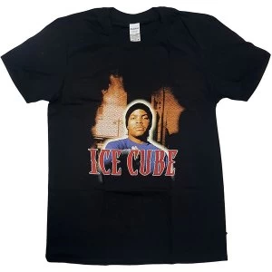 Image of Ice Cube - Bootleg Unisex Medium T-Shirt - Black