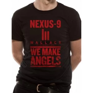 Image of Blade Runner 2049 - Angels Mens Small T-Shirt - Black