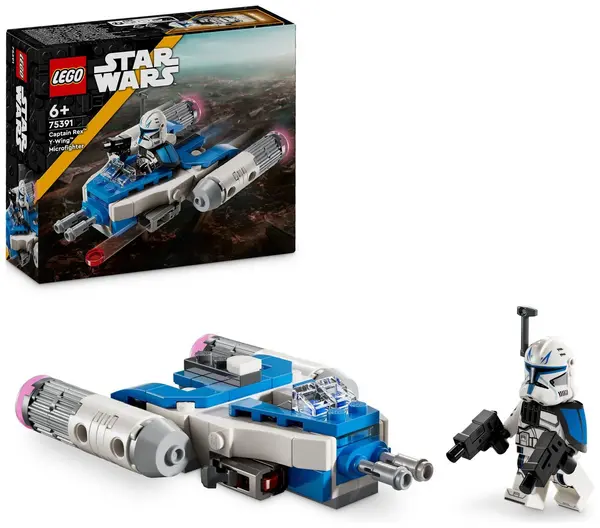 Image of LEGO LEGO Star Wars Captain Rex Y-Wing Microfighter Set 75391