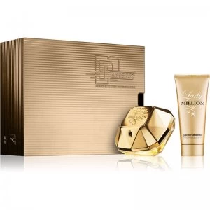Image of Paco Rabanne Lady Million Gift Set 50ml Eau de Parfum + 75ml Body Lotion