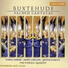 Image of Sacred Cantatas (Purcell Quartet, Kirkby, Leblanc)