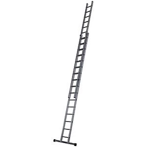 Image of Werner Professional 8.6m 2 Section Aluminium Extension Ladder