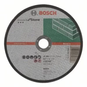 Image of Bosch Accessories 2608603179 2608603179 Cutting disc (straight) 180 mm 22.23mm
