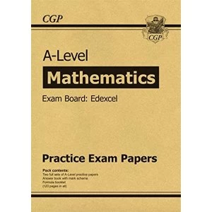 Image of New A-Level Maths Edexcel Practice Papers (for the exams in 2021) Paperback / softback 2018