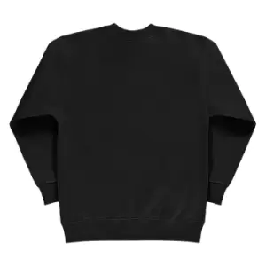 Image of SG Kids/Childrens Crew Neck Sweatshirt Top (7-8) (Black)
