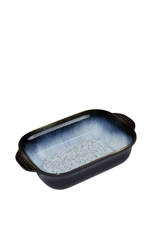 Image of Denby Small Rectangular Oven Dish in Black Unisex