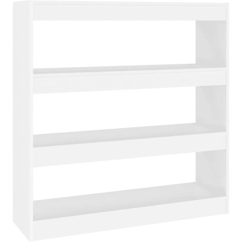 Image of VIDAXL Book Cabinet/Room Divider White 100x30x103cm Vidaxl 8720286843710