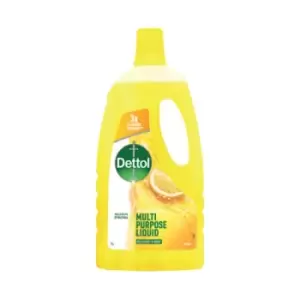 Image of Dettol Multipurpose Cleaner Sparkling Citrus 1L (Pack of 6) 8091522