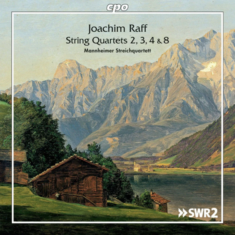 Image of Joachim Raff - Joachim Raff: String Quartets 2, 3, 4 & 8 CD Album - Used
