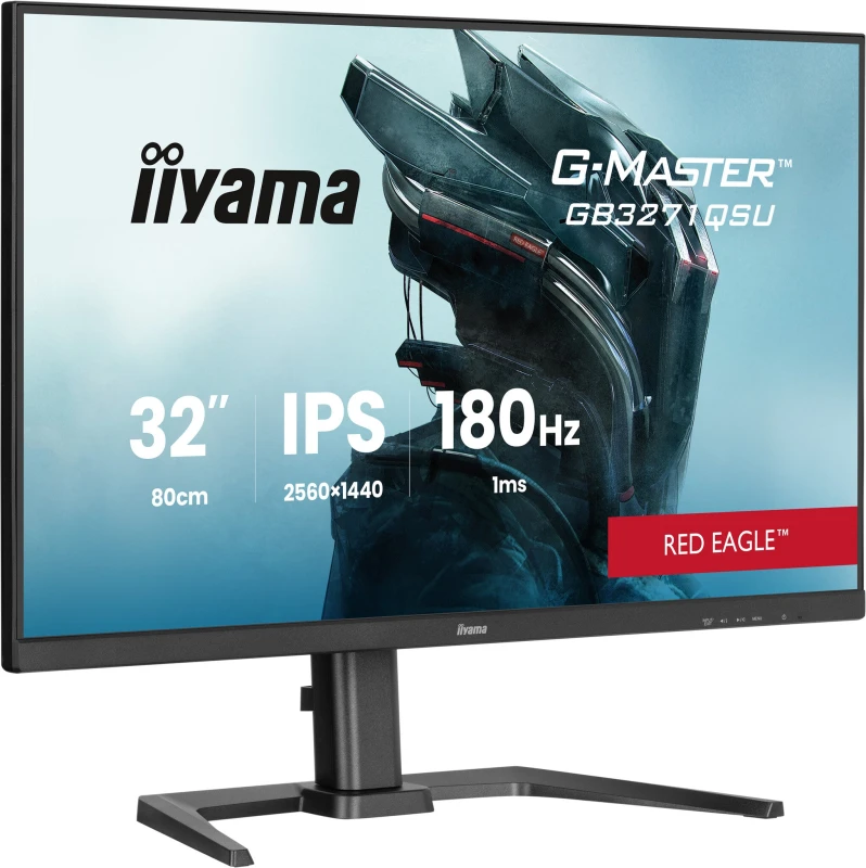 Image of iiyama iiyama GB3271QSU-B2 computer monitor 80cm (31.5") 2560 x 1440 pixels Quad HD LED Black GB3271QSU-B2