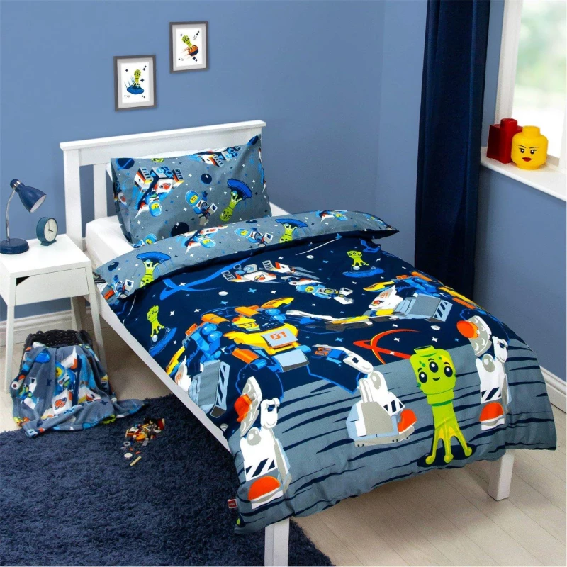Image of LEGO Lego Space Single Rotary Duvet Duvet Cover Sets Single Multi 84778999010