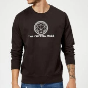 Image of Crystal Maze Logo Sweatshirt - Black