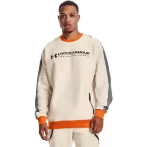 Image of Under Armour Rival Fleece Sweatshirt Mens - White