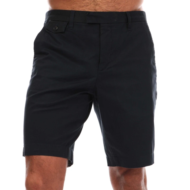 Image of Ted Baker Ashfrd Chino Shorts Navy male 30 inch