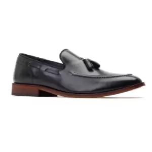 Image of Base London Mens Satire Slip On Leather Shoes UK Size 6 (EU 40)