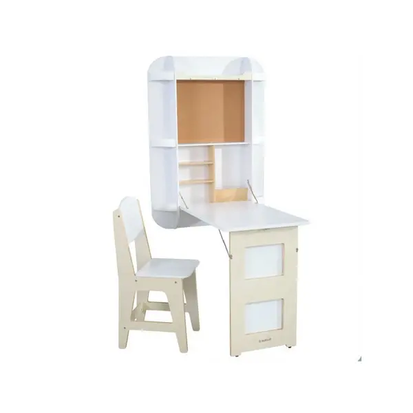 Image of KIDKRAFT NETHERLANDS BV Arches Floating Wall Desk & Chair - Children's Furniture KidkftArchFlotWalDsk&Chair20152