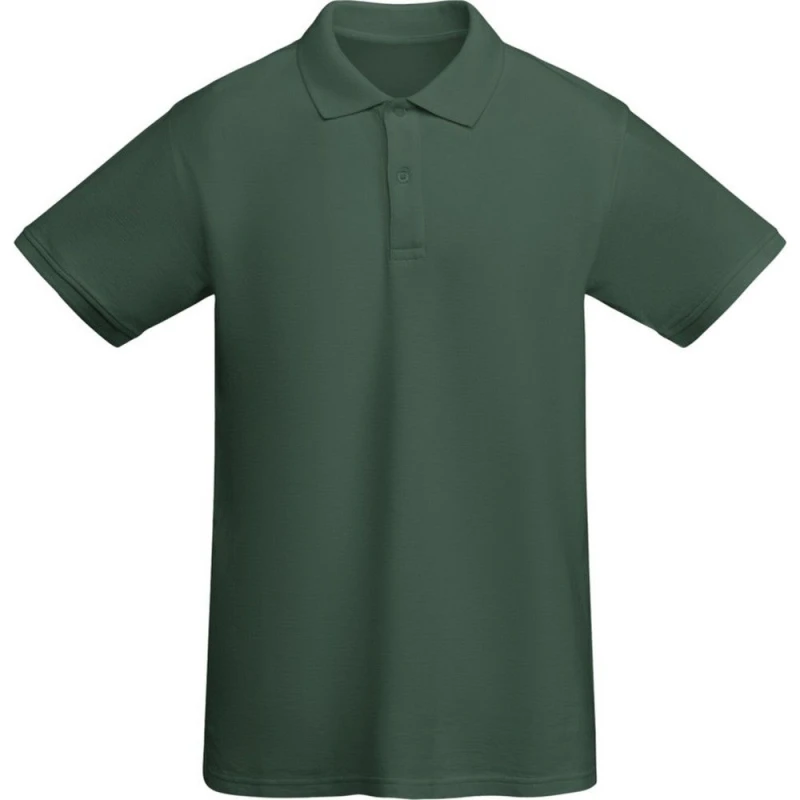 Image of ROLY ROLY Men Prince Short-Sleeved Polo Shirt in Bottle Green Size: Small Bottle Green S Male 5063527537249