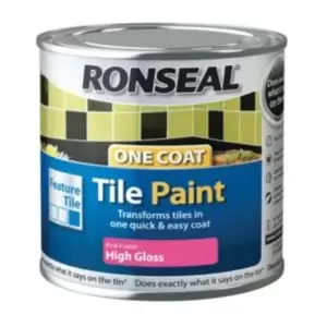 Image of Ronseal Tile Paints Fusion High Gloss Tile Paint 0.25L