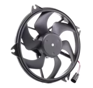 Image of RIDEX Cooling Fan 508R0100 Radiator Fan,Fan, radiator PEUGEOT,CITROEN,DS,307 CC (3B),307 SW (3H),307 (3A/C),308 SW I (4E_, 4H_),5008 (0U_, 0E_)