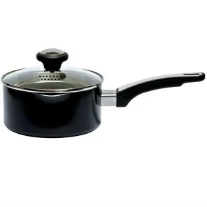 Image of Prestige Everyday Aluminium 18cm Saucepan with Straining Lid