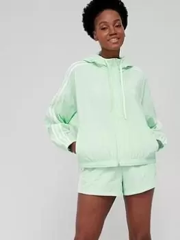 Image of adidas Brand Love Windbreaker - , Mint Size XL Women