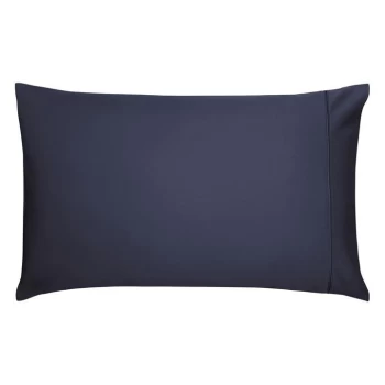 Image of Bedeck of Belfast Fine Linens 600TC Plain Dye Standard Pillowcase - MIDNIGHT