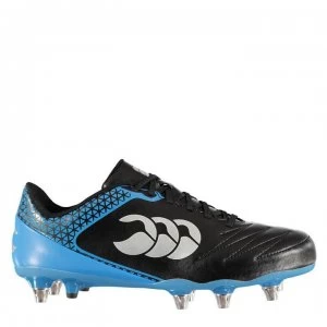 Image of Canterbury Stampede 2.0 SG Mens Rugby Boots - Black/Blue