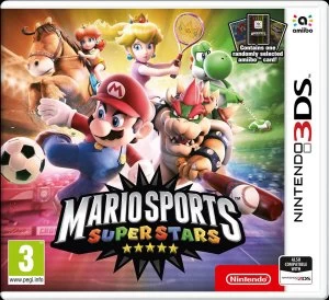 Image of Mario Sports Superstars and Amiibo Card Nintendo 3DS Game