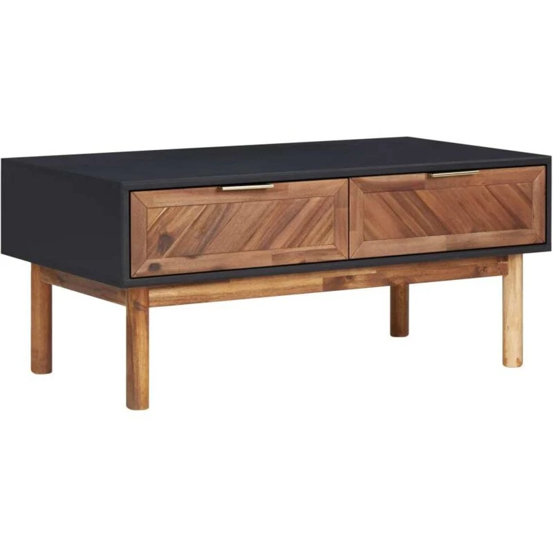 Image of VIDAXL Coffee Table 90x50x40cm Solid Acacia Wood and mdf Vidaxl 8720286034484