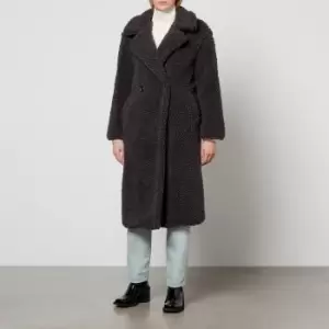Image of Ugg Gertrude Long Teddy Sherpa Coat - S
