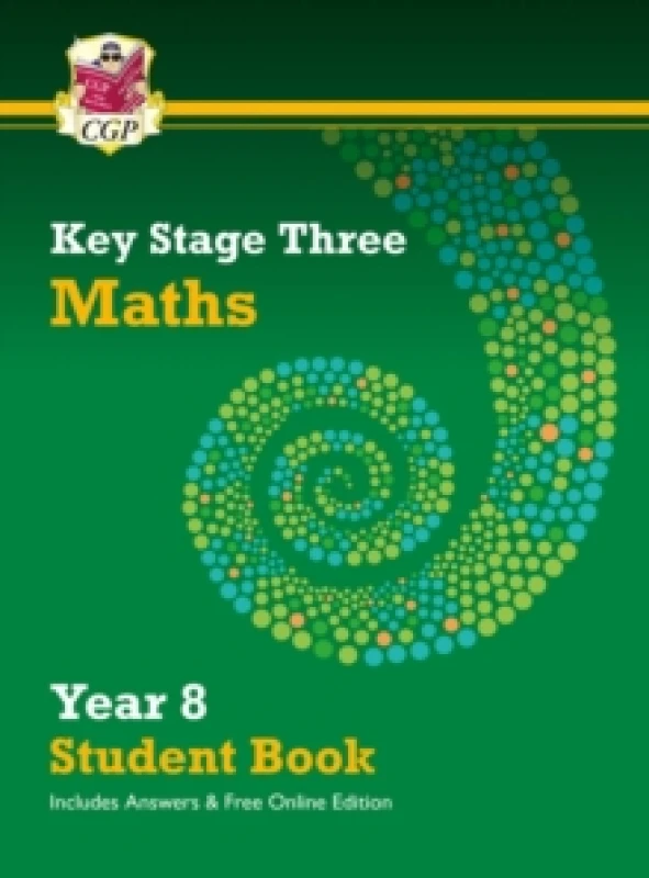Image of KS3 Maths Year 8 Student Book - with answers & Online Edition Multiple-component retail product, part(s) enclose