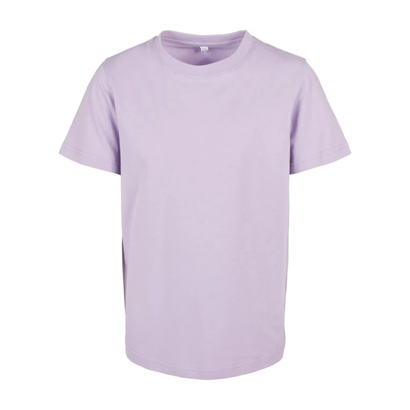 Image of Build Your Brand Basic 2.0 T-Shirt in Lilac Size: 4-6 Years Lilac Unisex 4-6 Years