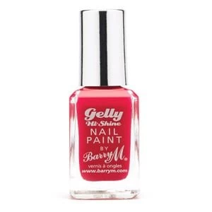 Image of Barry M Gelly Nail Paint Pomegrante Pink