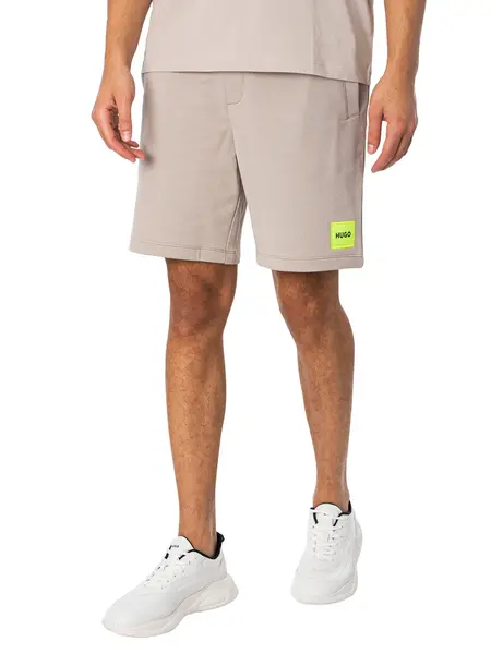 Image of HUGO Diz222 Sweat Shorts Light/Pastel Grey S