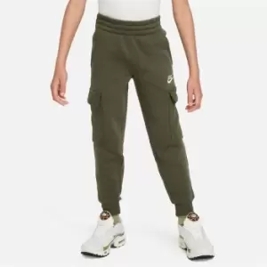 Image of Nike Sportswear Club Fleece Big Kids Cargo Pants - Green