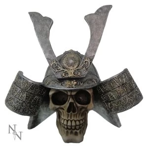 Image of Samurai Skull Figurine