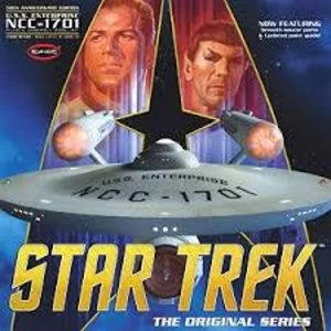 Image of TOS Enterprise 50th Anniversary Edition Star Trek 1350 Model Kit