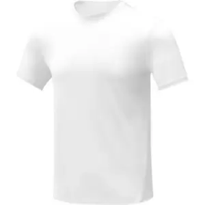 Image of Elevate Mens Kratos Cool Fit Short-Sleeved T-Shirt (S) (White)
