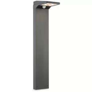Image of Firstlight Cyrus LED Solar Post with PIR Graphite IP54