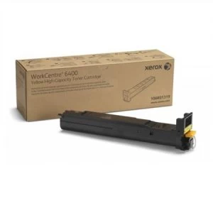 Image of Xerox 106R01319 Yellow Laser Toner Ink Cartridge