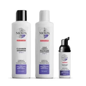 Image of Nioxin Starter Set System 6 For Chemically Treated Hair 150ml + 150ml + 40ml
