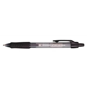 Image of 5 Star Office Gel Rollerball Retractable 0.7mm Tip 0.4mm Line Black Pack of 12