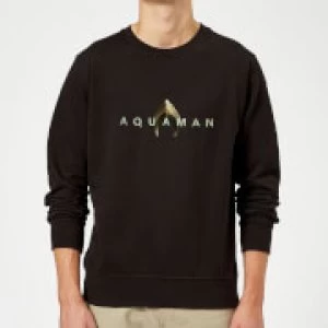 Image of Aquaman Title Sweatshirt - Black