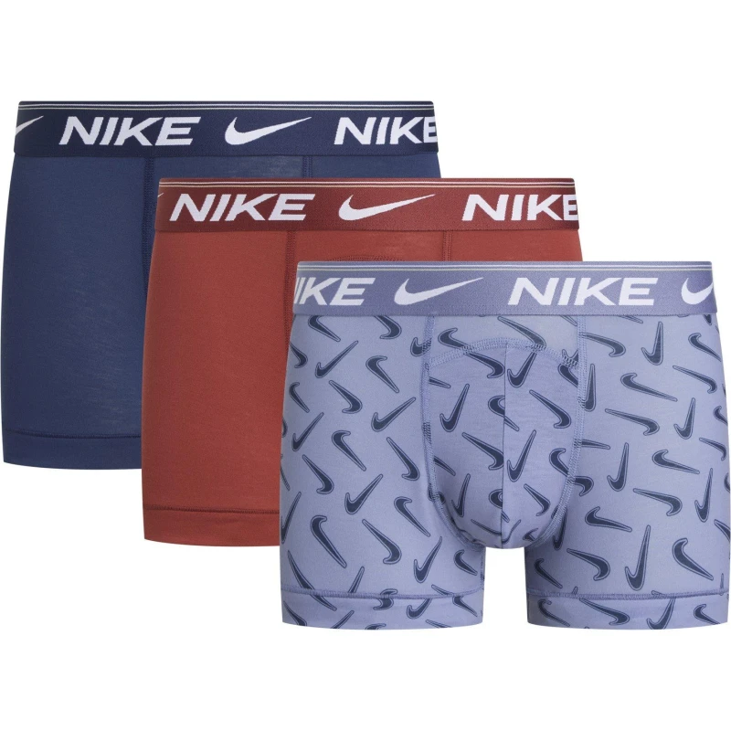 Image of Nike Trunk 3Pk Sn54 Swsh Prnt/Mrs male Small