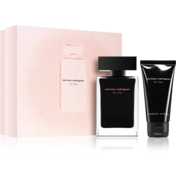 Image of Narciso Rodriguez For Her Gift Set 50ml Eau de Toilette + 50ml Body Lotion