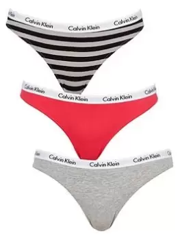 Image of Calvin Klein 3 Pack Brief - Multi, Size L, Women