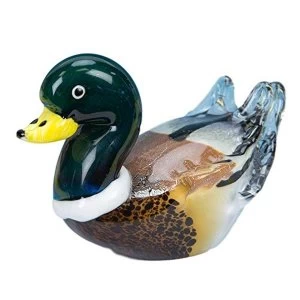 Image of Objets d'Art Glass Ornament - Duck