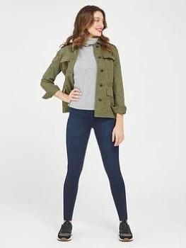 Image of Spanx Spanx Ankle Jean-ish Legging Medium Control - Blue Size M Women