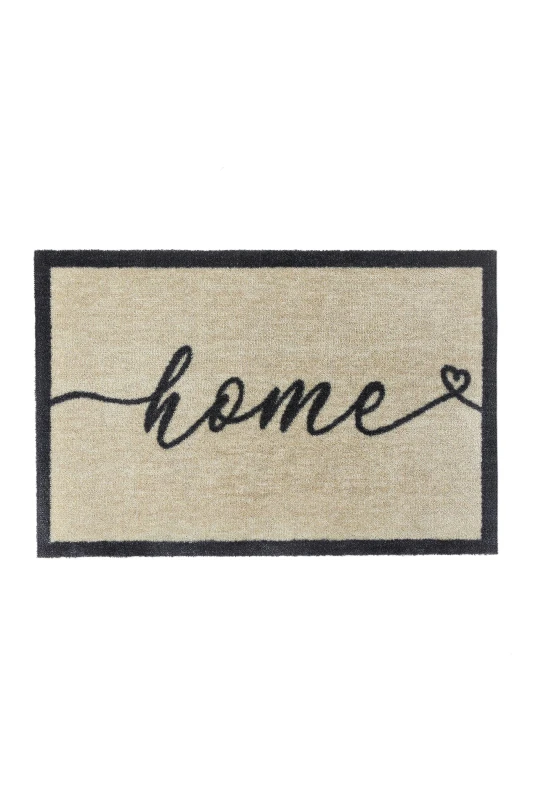 Image of My Mat My Mats Home Cream Short Pile Doormat - 75x50cm