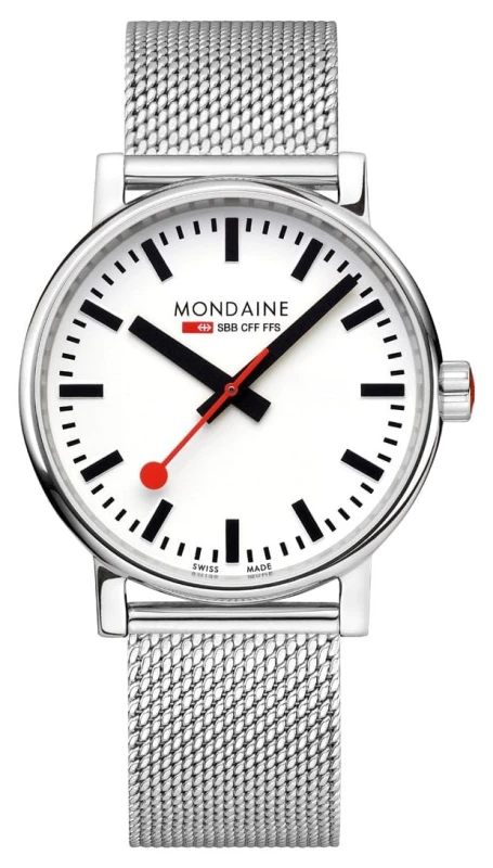 Image of Mondaine MSE.40110.SM Official Swiss Railways Evo2 (40mm) Watch